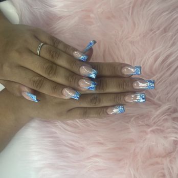 Merlexieglamlab - dripped in blue, feeling brand new - Nail Technicians Near Me - Visalia, California Merlexieglamlab - dripped in blue, feeling brand new - Nail Technicians Near Me - Visalia, California