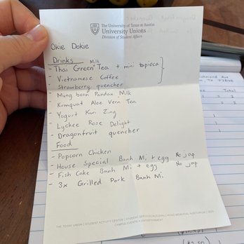 Okie Dokie Teahouse - A list of what I ordered. - Bubble Tea Near Me - Katy, Texas Okie Dokie Teahouse - A list of what I ordered. - Bubble Tea Near Me - Katy, Texas