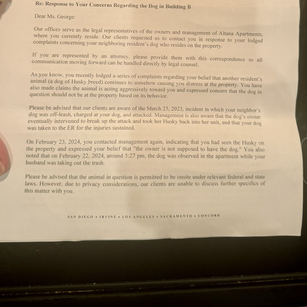 Altana - The letter the lawyers send over a year later - Apartments Near Me - Glendale, California Altana - The letter the lawyers send over a year later - Apartments Near Me - Glendale, California