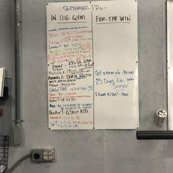 CrossFit SoChac - PR board - Interval Training Gyms Near Me - Austin, Texas CrossFit SoChac - PR board - Interval Training Gyms Near Me - Austin, Texas