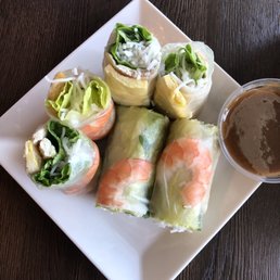 Combo Spring Rolls with house sauce Combo Spring Rolls with house sauce