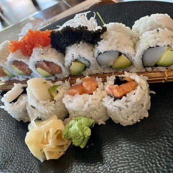 Liami - Hotategai and Alaska inside out rolls - Restaurants Near Me