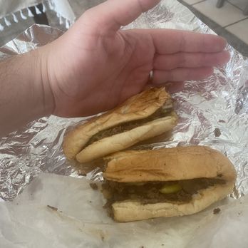 Philly Frank's Steaks - Now look at the hand , that's the whole cheesesteak - Sandwiches Near Me - San Marcos, California Philly Frank's Steaks - Now look at the hand , that's the whole cheesesteak - Sandwiches Near Me - San Marcos, California