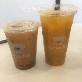 Bobaville - Hong Kong Milk Tea and Mango Summer Tea - Coffee & Tea Near Me - Daly City, California