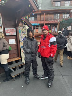 Heavenly Village Ice Rink by null