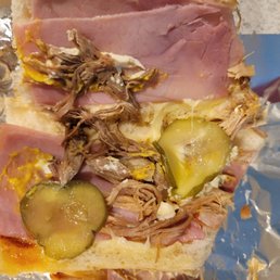1/2 of a Cuban Sandwich 1/2 of a Cuban Sandwich
