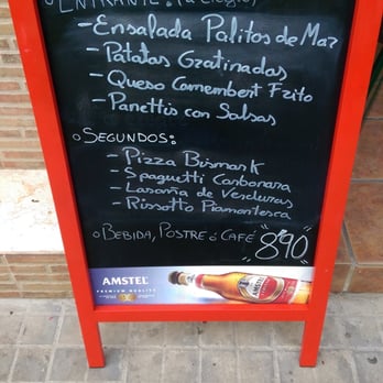 Da Antonella - El menú de lunes a viernes está muy bien de precio. - Pizza Near Me - Valencia, V Da Antonella - El menú de lunes a viernes está muy bien de precio. - Pizza Near Me - Valencia, V