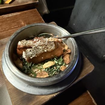 Nubiani - Salmon Kettle Hot Pot Rice - Korean Near Me - New York, New York