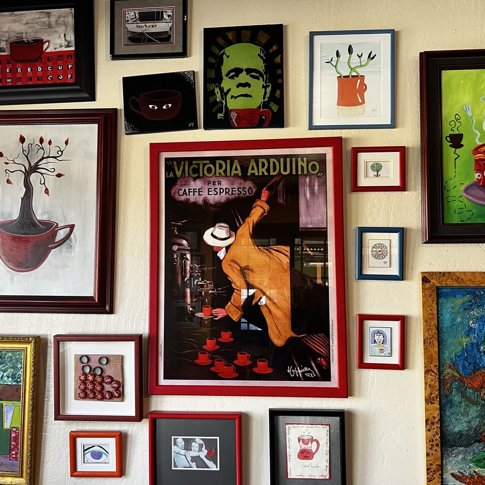 The Red Cup - Art work everywhere! - Coffee & Tea Near Me - Oklahoma City, Oklahoma The Red Cup - Art work everywhere! - Coffee & Tea Near Me - Oklahoma City, Oklahoma
