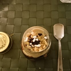 L'Acchiappasogni - Dolce, mouse di ricotta e caffè con cioccolato fondente, etc