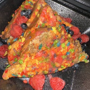The Hen and the Hog - Fruit pebbles French toast - Barbeque Near Me - Hollywood, Florida