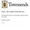 Townsends gift card