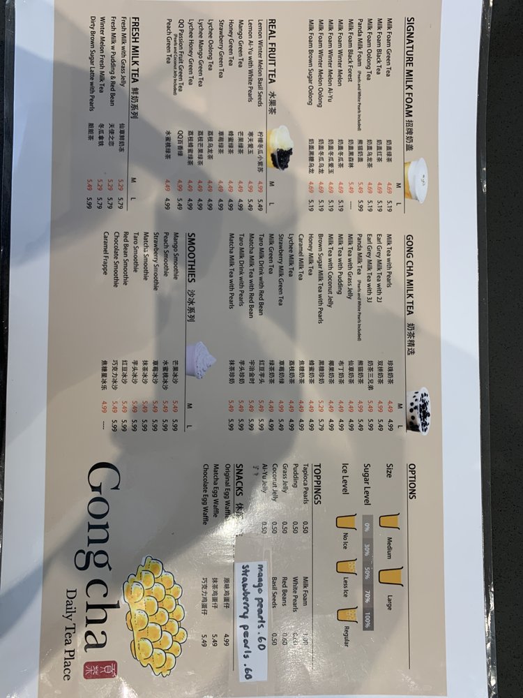 GONG CHA Updated June 2024 24 Photos 8882 170 Street NW