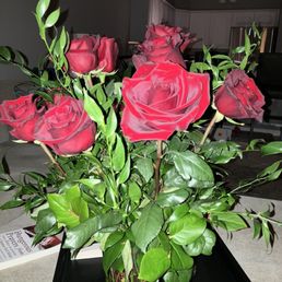 First night of flowers at home