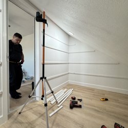 Arsen handyman - Closet shelves installing