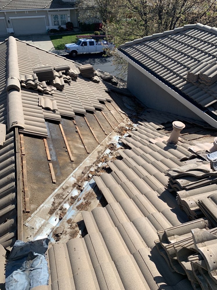 Slide of Roof Recovery