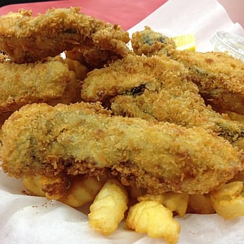 Basa Seafood Express - Fried Oysters & Chips - $9.99. HUGE portion. Feeds two people. - Seafood Near Me - San Francisco, California