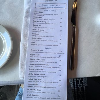 Bistro de Ville - Brunch Menu - French Near Me - Scarsdale, New York