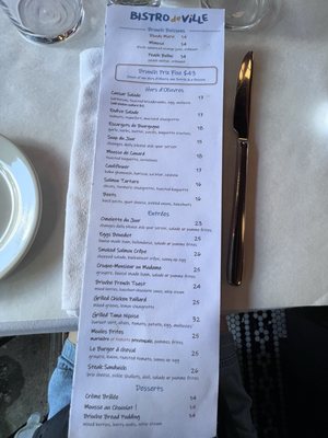 Menu photo 3 Bistro de Ville Scarsdale, NY