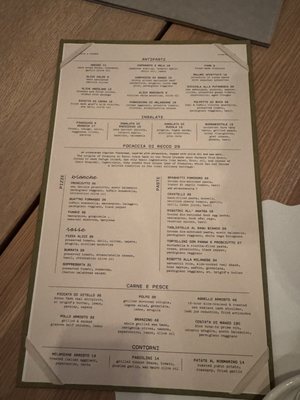 Menu photo 1 Cucina Buca Toronto, ON Menu photo 1 Cucina Buca Toronto, ON
