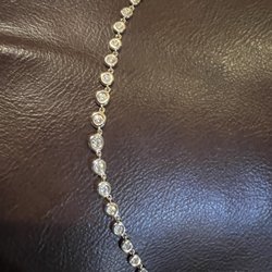 Tina's Jewelry - Diamond and yellow gold necklace