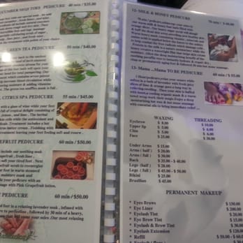 Organic Nails Spa - Menu 3 - Nail Salons Near Me - Pearland, Texas