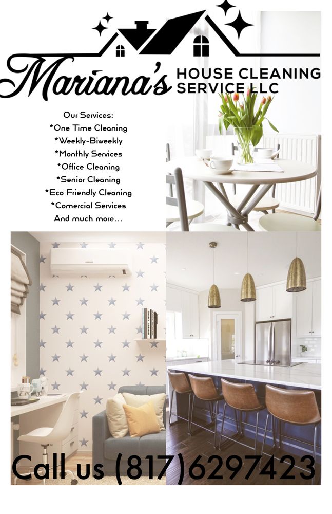 MARIANA’S HOUSE CLEANING SERVICE Request a Quote 1521 Gainsborough