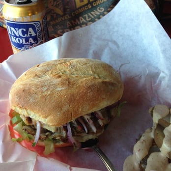 Cafe Rumba - Butifarra! I want to try everything on the menu, but this one will be hard to resist. SO GOOD. - Peruvian Near Me - Bellingham, Washington