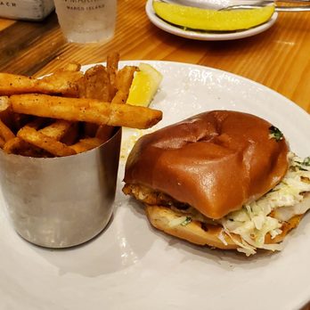 Quinn's - Grouper sandwich - Steakhouses Near Me - Marco Island, Florida Quinn's - Grouper sandwich - Steakhouses Near Me - Marco Island, Florida