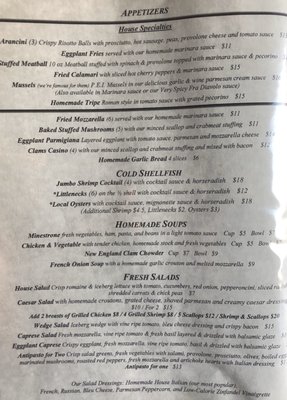 Menu photo 3 Mezza Luna Buzzards Bay, MA Menu photo 3 Mezza Luna Buzzards Bay, MA