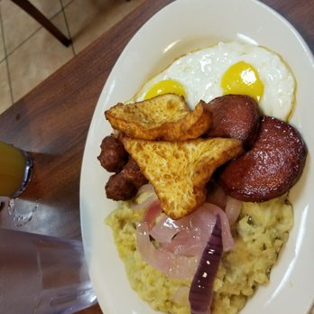 Mangú Café Restaurant - Mangu with sunny side up - Dominican Near Me - Hialeah, Florida Mangú Café Restaurant - Mangu with sunny side up - Dominican Near Me - Hialeah, Florida