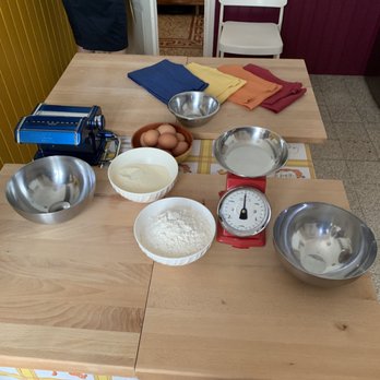 Cook Eat Italian - Ingredients for making spaghetti - Cooking Schools Near Me - Florence, FI Cook Eat Italian - Ingredients for making spaghetti - Cooking Schools Near Me - Florence, FI