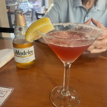 The Mill Restaurant - Modelo and pomegranate lemon martini - Pizza Near Me - Murrieta, California The Mill Restaurant - Modelo and pomegranate lemon martini - Pizza Near Me - Murrieta, California
