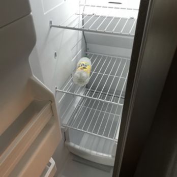 The Dagny Midtown - Dirty soda bottle in freezer upon move in - Apartments Near Me - Atlanta, Georgia