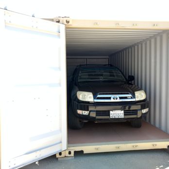 ZipSpace Storage - Mid-sized SUV inside an 8ft by 20ft storage container - Self Storage Near Me - Tracy, California ZipSpace Storage - Mid-sized SUV inside an 8ft by 20ft storage container - Self Storage Near Me - Tracy, California