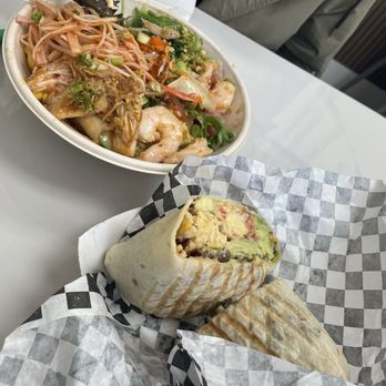 V Cafe - Poke Bowl w/2 Proteins Bacon Avocado Burrito - Cafes Near Me - San Francisco, California V Cafe - Poke Bowl w/2 Proteins Bacon Avocado Burrito - Cafes Near Me - San Francisco, California