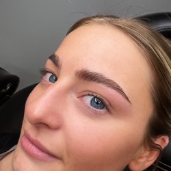 K SoHo Salon - Brow lamination, shape & tinted by Lorraine