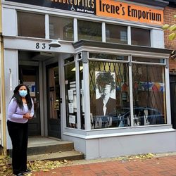 Affordable Optics - Renee even braved the cold to see us off. Sweet!