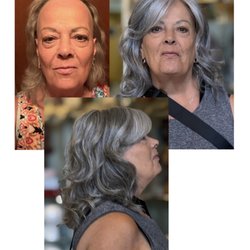 Wigs R You - My before and after with my new wig topper from Wigs R You.