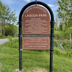 Lagoon Park - Lagoon Park Entrance Sign!