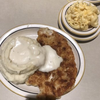 Cleburne Cafeteria - Chicken Fried Chicken & Mashed Potatoes - American Near Me - Houston, Texas
