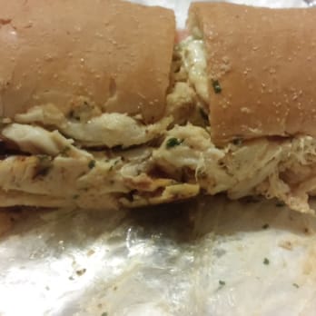 Byrons Subs - Amazing broiled crabcake sub !!! Yumm!!!! - Pizza Near Me - Nottingham, Maryland