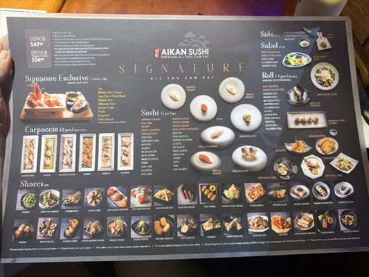 Menu photo 2 Aikan Sushi & Ramen Pasadena, CA Menu photo 2 Aikan Sushi & Ramen Pasadena, CA