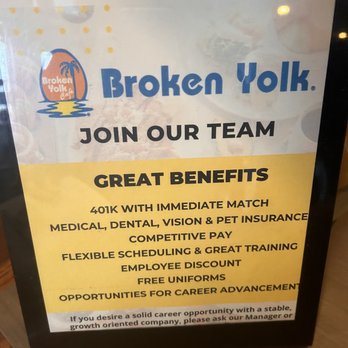 Broken Yolk Cafe - Frequently program. Download the app! - Breakfast & Brunch Near Me - Oceanside, California