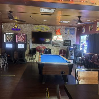 Sauced Sports Bar - Pool table area - Pizza Near Me - Largo, Florida Sauced Sports Bar - Pool table area - Pizza Near Me - Largo, Florida