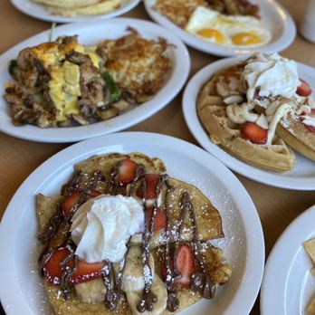 Loaded Cafe - Strawberry Banana Nutella Crepe - American Near Me - Placentia, California Loaded Cafe - Strawberry Banana Nutella Crepe - American Near Me - Placentia, California