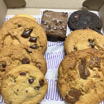 Insomnia Cookies - a variety of cookies in a box - Desserts Near Me - Philadelphia, Pennsylvania