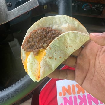 Dunkin' - Sausage egg and cheese wrap - Donuts Near Me - Lunenburg, Massachusetts Dunkin' - Sausage egg and cheese wrap - Donuts Near Me - Lunenburg, Massachusetts