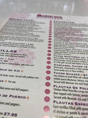 Menu photo 3 Rosario's ComidaMex & Bar San Antonio, TX Menu photo 3 Rosario's ComidaMex & Bar San Antonio, TX