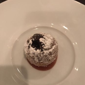 Blackfish - 03.08.19  -  7th Course - Chocolate filled beignet - New American Near Me - Conshohocken, Pennsylvania